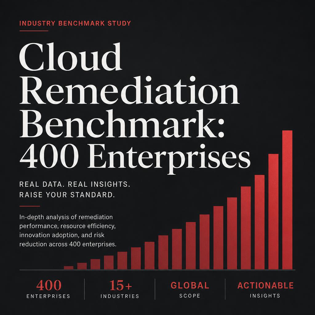 Cloud Remediation Benchmark study advertisement
