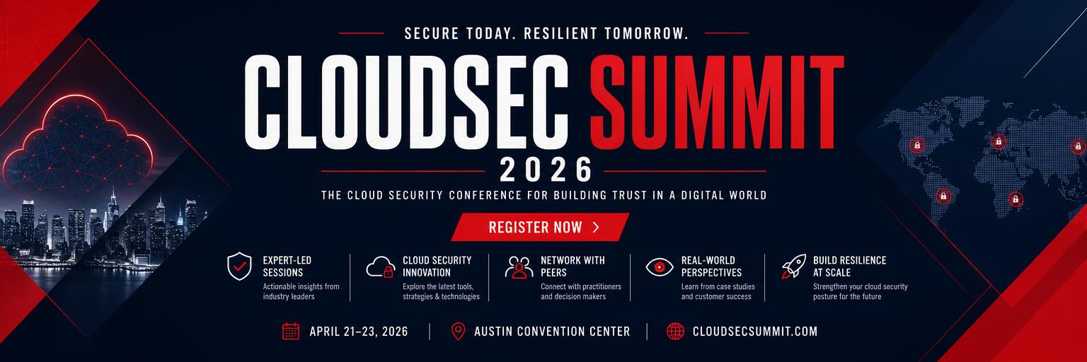 CloudSec Summit 2026 conference advertisement